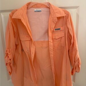 Columbia PFG Peach/Orange Classic Shirt